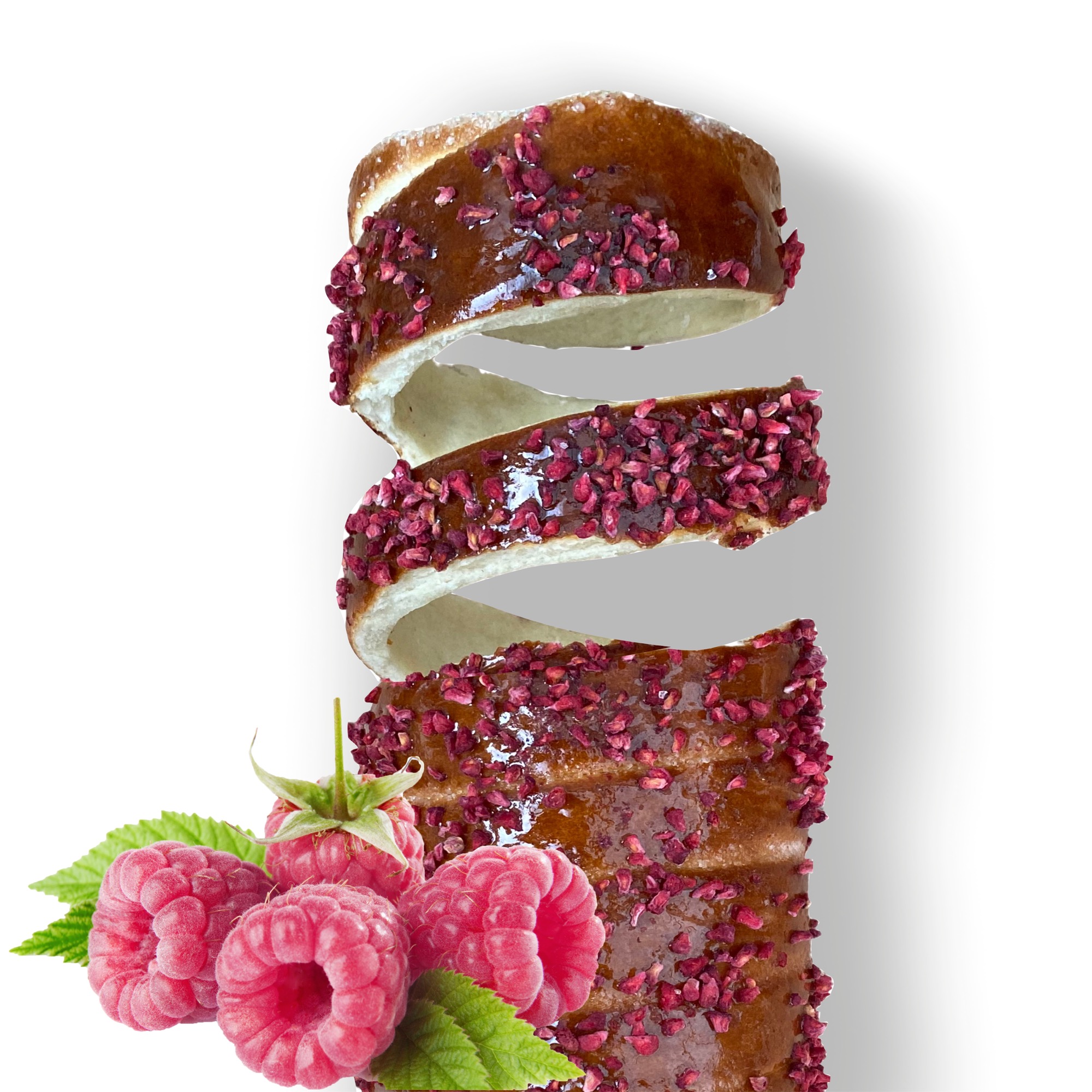 Kürtőskalács Zmeură