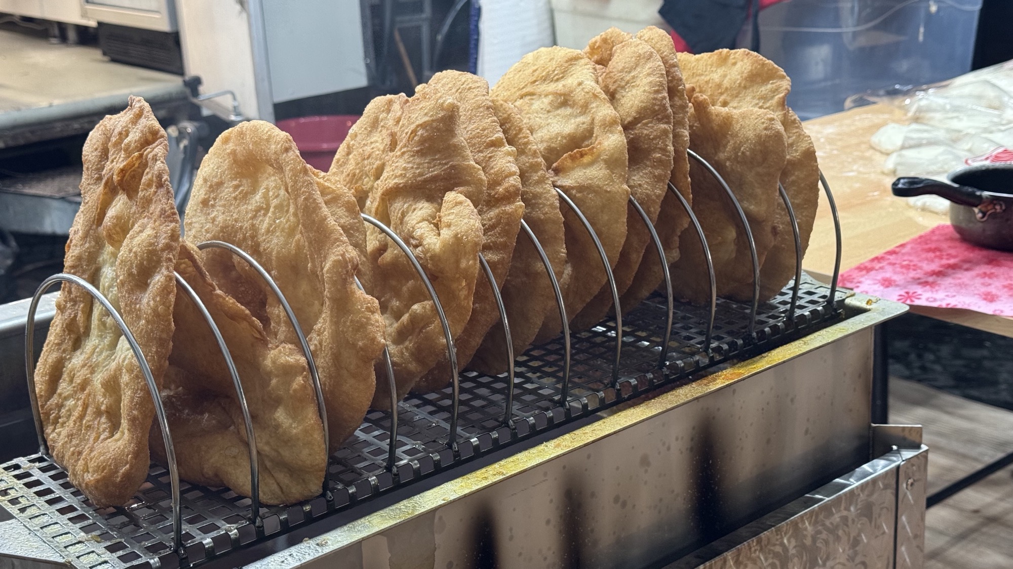 Lángos cu Brânză și Smântână