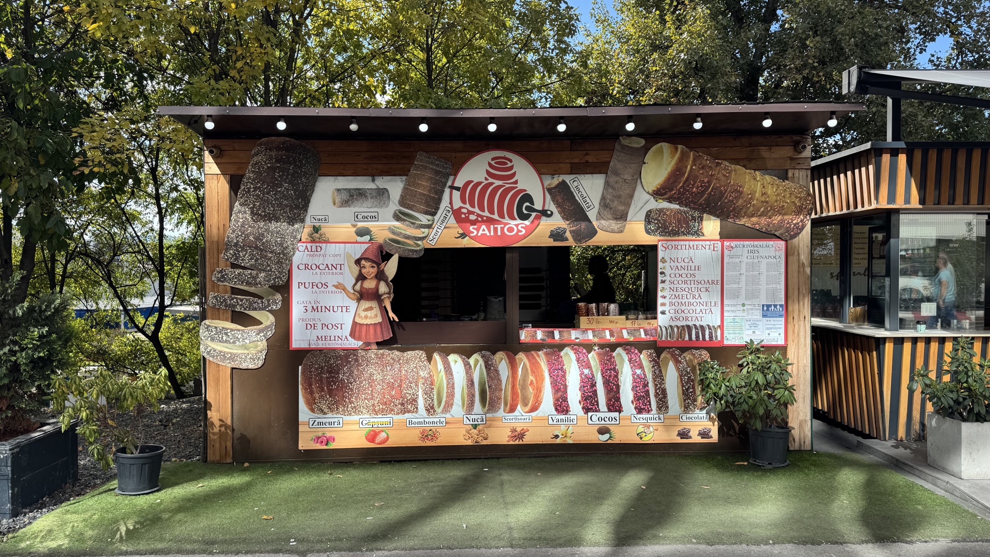 Stand Saitos Kürtőskalács Cluj-Napoca
